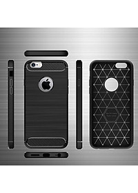 Ốp lưng chống sốc cho iPhone 6 Plus / iPhone 6s Plus Hiệu Likgus vân kim loại - hàng nhập khẩu