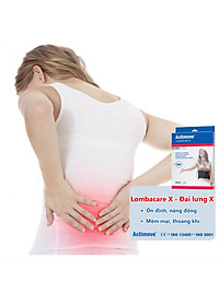 Đai lưng chấn thương cao cấp Actimove Lombacare X