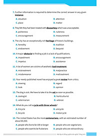 Bài Tập Từ Đồng Nghĩa, Trái Nghĩa Tiếng Anh (Ôn Thi Vào Lớp 10 Và 10 Chuyên)