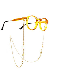 Dây đeo gọng kính nhiều màu sắc hạt đá mix hạt châu tròn nhỏ phụ kiện thời trang hot trend so cool ngầu nam nữ unisex