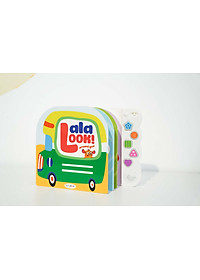 Sách âm thanh Lalalook đồ chơi kích thích thị giác não bộ phát triển cho bé sơ sinh Lalala baby