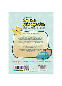 Sách: Tự Tay Làm Trò Chơi Giáo Dục Sớm Cho Bé Yêu Từ 0 - 3 Tuổi