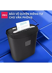 Máy Hủy Tài Liệu Deli Cao Cấp, Máy Hủy Giấy Tờ Card CD Cho Doanh Nghiệp, Văn Phòng, Nhà Trường Hàng Chính Hãng Bảo Mật Thông Tin Dữ Liệu