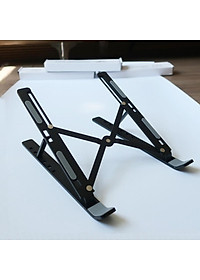 Giá đỡ Laptop N3 - Kệ laptop nhôm gấp gọn, điều chỉnh độ cao kiêm đế tản nhiệt cho Laptop