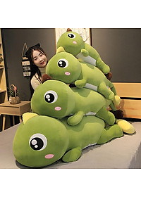 Gấu Bông Khủng Long Mắt Lồi Đuôi Tim Dễ Thương Siêu Cưng (55cm--->160cm) Gối Ôm Khủng Long Đuôi Tim Siêu Mềm Mịn, Êm Ái Hàng Cao Cấp