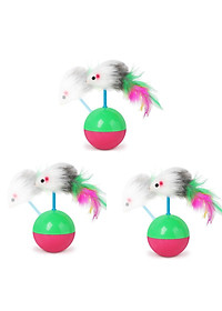 Đồ Chơi Bóng Lật Đật Tương Tác Phản Xạ Nhanh Cho Mèo 