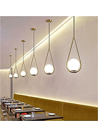 Đèn thả SAPAS hình giọt nước độc đáo trang trí nội thất sang trọng - kèm bóng LED chuyên dụng - (82).