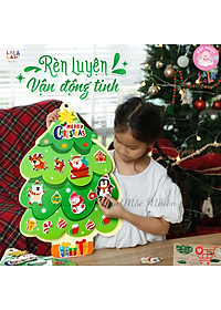 Cây Thông Noel Treo Tường 3D LalaXmas Tree - Đồ Chơi Thủ Công Cho Bé Lalala Baby