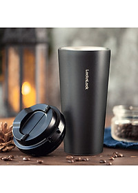 Ly Giữ Nhiệt Lock&Lock Energetic One Touch Tumbler LHC3249 (550ml) - Hàng Chính Hãng, Bằng Thép Không Gỉ Inox 316L, Nắp Mở Một Chạm, Tặng Ống Hút Và Cọ Rửa