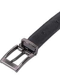 Thắt Lưng Nữ Da Đà Điểu Da Hột Huy Hoàng HT5421 - Đen