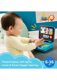 Đồ Chơi Vui Học Máy Tính Xách Tay Có Đèn Và Nhạc - Fisher Price HCF33