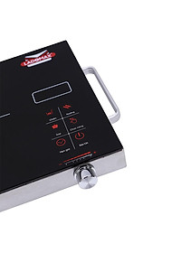 [Hàng chính hãng] Bếp Điện Hồng Ngoại Ladomax Ha666 khung tay cầm inox, công suất 2200W