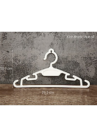 Set 10 chiếc móc áo mỏng trẻ em Hara 185 hàng cao cấp - giao màu ngẫu nhiên