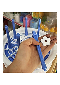 Khay cắm cốc tròn có hứng nước cao cấp ( Giao màu ngẫu nhiên )