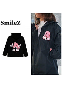 Áo khoác dù SEA BAE Bạch tuộc cảm xúc Unisex Form Rộng Chống nắng tốt
