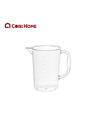 bình đựng nước, ca đựng nước bằng nhựa cao cấp có chia dung tích, không có nắp 361016/361017/361018/361019.Nhập khẩu phân phối chính hãng cobi home.