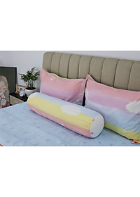 Bộ drap, áo gối Kèm mền chần Stefani chất Cotton nhung mềm mịn mát - màu sắc trẻ trung đủ kích thước mẫu mới 2024