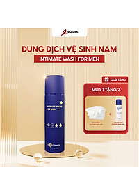 [COMBO] 1 Gel Rửa Mặt Nam KShinecos Expert Skincare Facial Cleanser For Men Premium 150ml +  1 Dung Dịch Vệ Sinh Nam KShinecos Intimate Wash Premium Hàn Quốc150ml