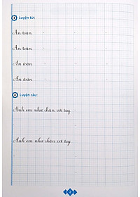 Vở Luyện Viết Chữ Đẹp Lớp 2 - Tập 1 (Biên Soạn Theo Chương Trình Sách Giáo Khoa Mới)