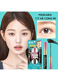 Mascara Siêu Bền Chống Trôi Làm Tơi Và Dày Rậm Làn Mi Mỏng Kissme Heroine  (2 Màu)