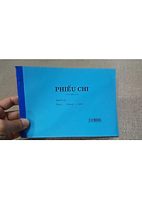 Bộ 3 Phiếu Chi 2 Liên - Màu Xanh