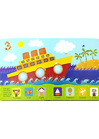 Sách tương tác tiếng Anh - Usborne Lift-The-Flap Counting Book