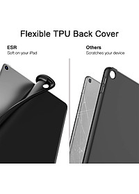 Bao da cho iPad Gen 8 10.2 2020 ESR Rebound Pencil Slim Smart Case (Có khe cắm bút Apple Pencil) - Hàng Nhập Khẩu
