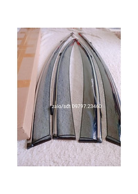 Vè che mưa Honda City 2014-2020 chỉ mạ crom,  chất liệu dày , đổi lại và hoàn tiền trong 30 ngày nếu không hài lòng