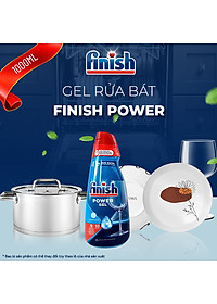 Gel Rửa Bát Finish All In One Max