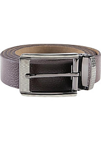 Thắt Lưng Nam Lót Nhung Huy Hoàng HT4121 (120 x 3.5 cm) - Nâu