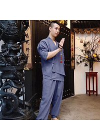 SET ĐỒ LAM ĐI CHÙA CAO CẤP SS2