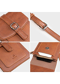 Túi Yuumy ( Thời trang nữ mini đựng điện thoại - Túi đeo chéo da Bergen YN248 )