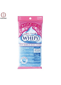 Combo Khăn tắm kỳ lưng Nhật Bản Whip's Kokubo + Bàn chà gót chân Ag+ Jabu  Made in Japan