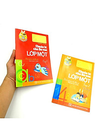 Combo Làm Quen Với Chữ Cái - Chuẩn Bị Cho Bé Vào Lớp 1 -Tập 1 Và 2 - Tủ Sách Bé Vào Lớp 1 (Bộ 2 Tập)