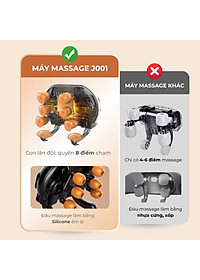 Máy massage cổ vai gáy chuyên sâu,máy massage cổ mô phỏng kỹ thuật massage số 8 giúp giảm đau nhức mỏi, trị liệu,xoa bóp
