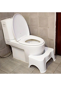 Ghế Kê Chân Toilet Chống Táo Bón Ngăn Ngừa Các Bệnh Tiêu Hóa Khi Đi Vệ Sinh