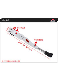 Chân chống xe đạp thể thao đa năng, tùy chỉnh kích thước cho xe 24 inch trở lên