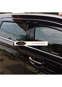 Vè che mưa xe Hyundai Santafe 2016 - 2022 chỉ Inox (hàng cao cấp dày đẹp)