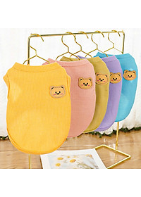 ÁO THUN BA LỖ THÔNG HƠI CHO THÚ CƯNG CHÓ MÈO