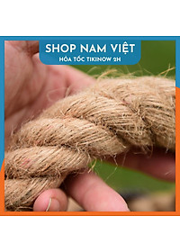 Dây Thừng Trang Trí Nhà Cửa Sợi Gai Tự Nhiên (Bán Theo Mét)