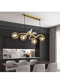 Đèn thả ROVER kiểu dáng sang trọng trang trí nội thất hiện đại, cao cấp - Tặng kèm bóng đèn đầy đủ