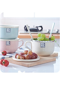 Ca ăn mỳ có nắp đậy hình thú - Hàng chính hãng (Giao họa tiết ngẫu nhiên)