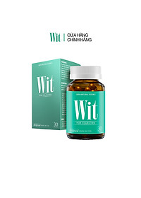 [Tặng Hộp 15v] Combo 4 Hộp 30v - Viên Uống Bổ Mắt WIT Ecogreen Giảm Mỏi Mắt, Tăng Cường Thị Lực Mắt Cho Bé & Người Lớn