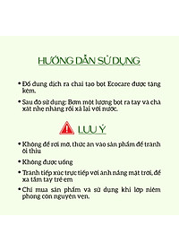 Nước rửa tay hữu cơ diệt khuẩn dạng bọt tinh dầu Quế 250ml thương hiệu Ecocare