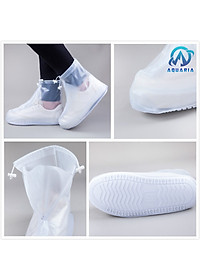 Ủng Bọc Giày Đi Mưa Chống Nước Có Đế Chống Trơn Trượt Cao Cấp