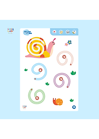 Đồ chơi Giáo dục sớm Thẻ Flashcard thông minh cho bé xóa được, học liệu giáo dục sớm thương hiệu Lalala Baby (Shape Me - Write Me - Math Me - Learn Me)