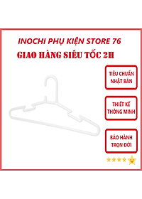 {Nhiều Sự Lựa Chọn} Lốc Móc Treo Quần Áo Đa Năng Hara Tùy Chọn Mẫu Phù Hợp Cho Các Loại Quần Áo : Áo Đầm , Áo Kiểu, Áo Mỏng , Quần Áo Người Lớn , Trẻ Em - Chính Hãng inochi ( Tặng khăn lau pakasa) Giao màu ngẫu nhiên