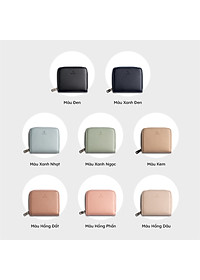 Ví Yuumy ( Thời trang nữ dáng ngắn cầm tay khóa kéo - Ví da Seasand YV99 )