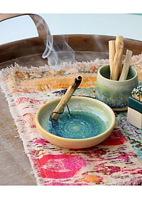 Combo 1 bó tuyết tùng 10cm và 1 thanh palo santo trắc xanh 10cm 5gr (Combo05)