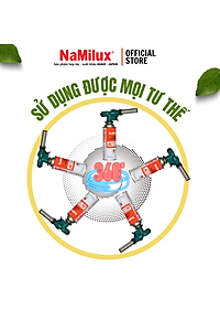 Đèn Khò Gas Cao Cấp NaMilux│Có Nút Vặn Điều Chỉnh Được Nhiệt Độ Và Ngọn Lửa Nơi Đầu Khò│Công Suất 1,850W│Hàng Chính Hãng